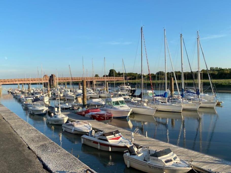 Apartament La Capitainerie Beau Duplex Face Port De Plaisance Étaples Zewnętrze zdjęcie